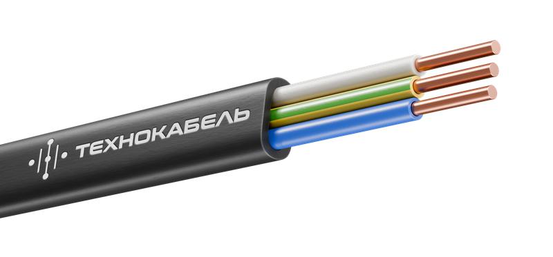 Кабель ППГ-Пнг(А)-HF 3х6 ОК (N PE) 0.66кВ (м) Технокабель 00-00148199