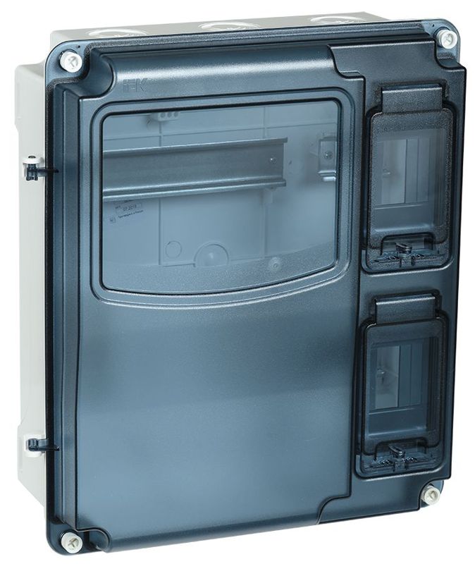 Корпус ЩУРн-П 3/6 Krepta 5 IP66 PC пластик. IEK MSP3-N-06-55