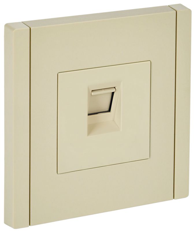 Розетка компьютерная RJ45 кат.5E FORTE&PIANO FP432 ваниль IEK FP-K10-1-K10