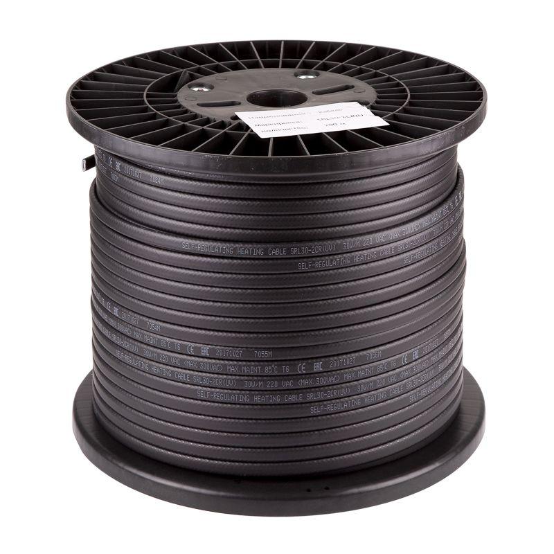 Кабель нагревательный саморег. SRL30-2CR (UV) с экраном (30Вт/м) 200м PROCONNECT 51-0636