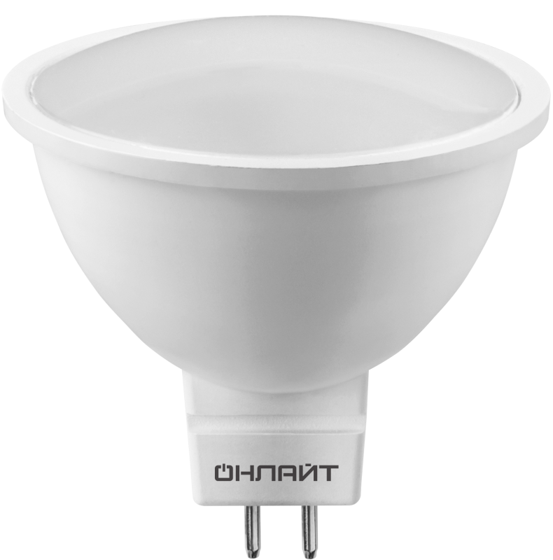 Лампа светодиодная 71 641 OLL-MR16-7-230-4K-GU5.3 7Вт 4000К нейтр. бел. GU5.3 700лм 176-264В ОНЛАЙТ 71641