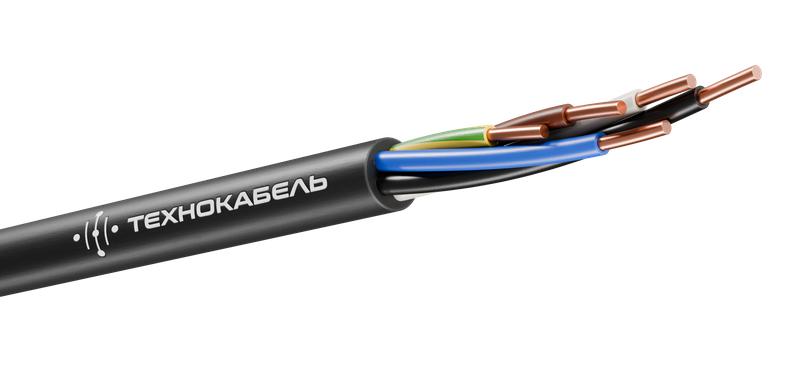 Кабель ВВГнг(А)-LSLTx 5х4 ОК (N PE) 0.66кВ (м) Технокабель 00-00148416