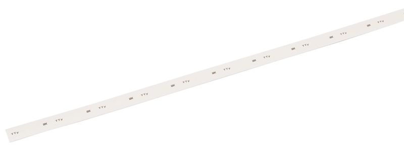 Трубка термоусадочная ТТУ нг-LS 10/5 бел. 1м IEK UDRS-D10-1-K01