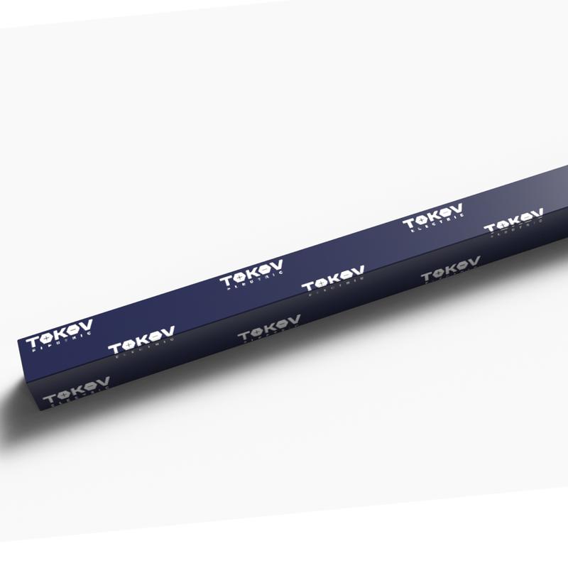 Кабель-канал 80х60 L2000 пластик бел. TOKOV ELECTRIC TKE-KK-80-60-2000-WH