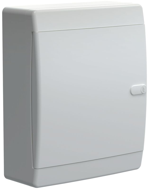 Корпус ЩРН-П-18 UNION Compact IP41 бел. дверь пластик. IEK UIC-KP13-N-18-41-K01