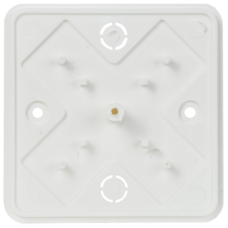 Коробка распаячная ОП КМ 75х75х28 бел. IEK UKO10-075-075-028-K01-E