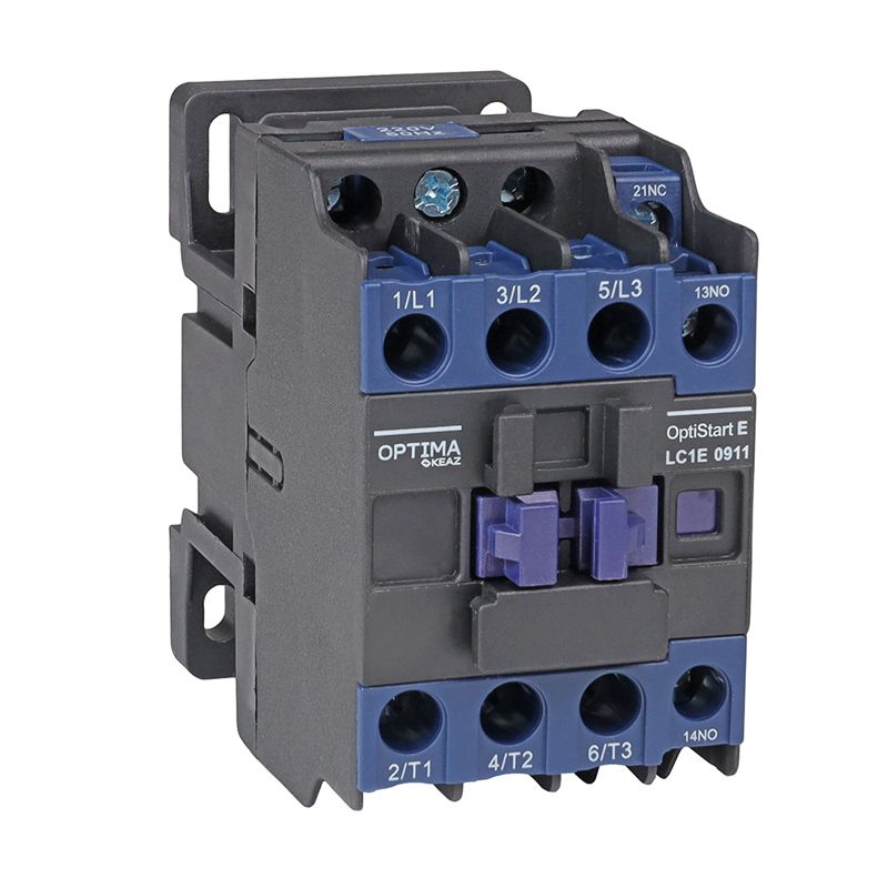 Контактор OptiStart E LC1E12M5 12A 220В AC 1НО+1НЗ КЭАЗ 367523