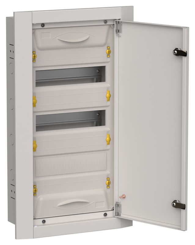 Корпус ЩРв-36 (1х36) TITAN 5 630х365х130 IP31 метал. сер. IEK TI5-50-V-036-31-7035