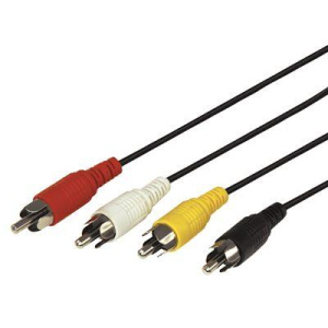 Шнур 4х4 RCA 3м Rexant 17-0304 Шнур 4х4 RCA 3м Rexant 17-0304