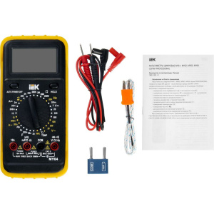 Мультиметр цифровой Professional MY64 IEK TMD-5S-064 Мультиметр цифровой Professional MY64 IEK TMD-5S-064