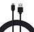 Кабель USB универс. microUSB шнур плоский 1м черн. Rexant 18-4270