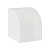 Заглушка 60х40 бел. Plast PROxima (уп.4шт) EKF ecw-60-40x4