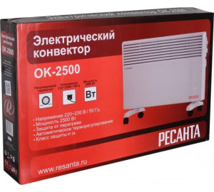 Конвектор ОК-2500 Ресанта 67/4/10 Конвектор ОК-2500 Ресанта 67/4/10
