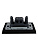 Выключатель 1-кл. СП BRITE ВСР10-1-0-БрЧ 10А в сборе черн. IEK BR-V10-0-10-K02-F