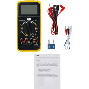 Мультиметр цифровой Professional MY62I IEK TMD-5S-062 Мультиметр цифровой Professional MY62I IEK TMD-5S-062