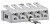 Клемма пружинная соединительная КСПз5-3L+N+PE IEK UKZ-B06-5P-F0-E1-10