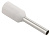 Наконечник НШВИ 0.75-8 бел. (уп.20шт) IEK UGN10-4-C75-02-08