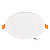 Светильник светодиодный PLED DL7 WH Downlight 10Вт 4000К 120х26мм IP54 ДВО встраив. Pro JazzWay 5042520