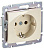 Розетка 1-м СП Valena 16А IP20 2P+E с заземл. немецк. стандарт механизм сл. кость (DIY-упак.) IEK 695612