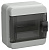 Корпус КМПн-6 TEKFOR IP65 черн. прозр. дверь пластик. IEK TF5-KP72-N-06-65-K03-K02