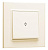 Переключатель 1-кл. СП Karea 10А IP20 крем. Makel 56010005