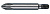 Бита крестовая M6 6мм PH2х44.5 (уп.10шт) FELO 08222510