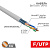 Кабель витая пара F/UTP кат.5e 4х2х24AWG solid PVC INDOOR сер. (м) Rexant 01-0143