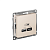 Розетка USB AtlasDesign тип A+C 5В/2.4А 2х5В/1.2А механизм беж. SE ATN000239