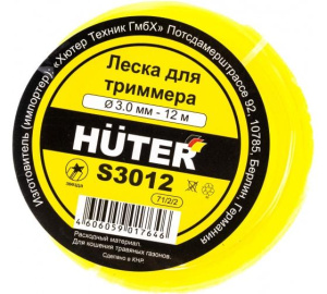 Леска S3012 (звезда) HUTER 71/2/2 Леска S3012 (звезда) HUTER 71/2/2