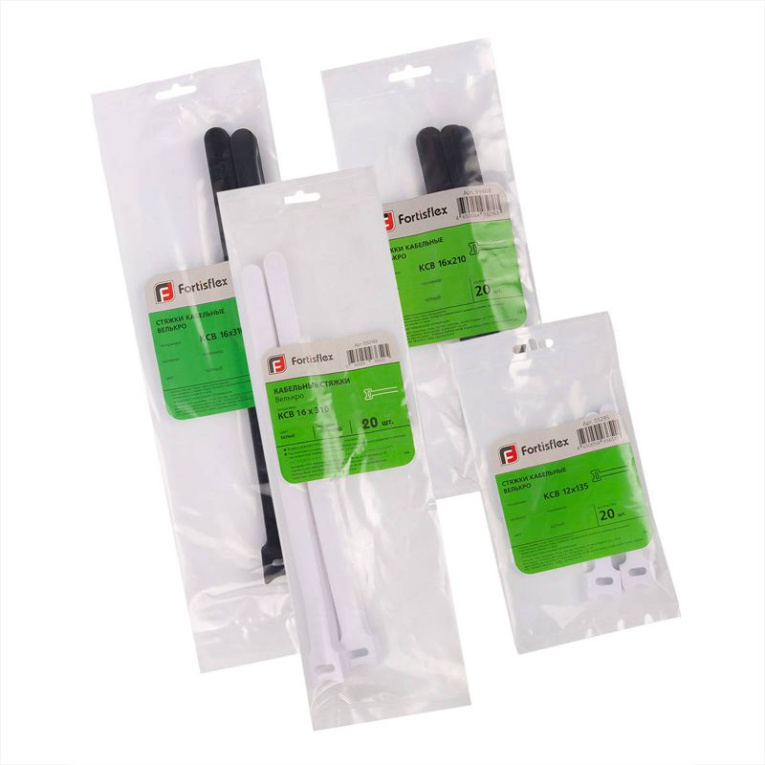 Хомут-липучка КСВ 12х135 черн. Fortisflex 59294