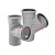 Тройник 87град. 110-50 (40) VALFEX 24110050