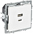 Розетка СП BRITE РЮ11-2-БрАБ USB A+C 45Вт высокоскор. заряд. арктич. бел. IEK BR-U22-045-K91