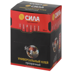 Клей универсальный 30мл прозр. туба СИЛА Б0035609 Клей универсальный 30мл прозр. туба СИЛА Б0035609