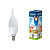 Лампа светодиодная LED-CW37-6W/NW 6Вт свеча на ветру 4500К бел. E14 450лм 175-250В Volpe UL-00000307
