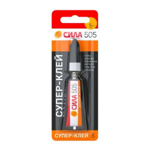 Супер-клей 3г СИЛА Б0055031 Супер-клей 3г СИЛА Б0055031