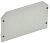 Заглушка для CTS-MC ARMAFIX 4 вывода 4кв.мм сер. IEK YCT12-00-4-K03-004-ZGL