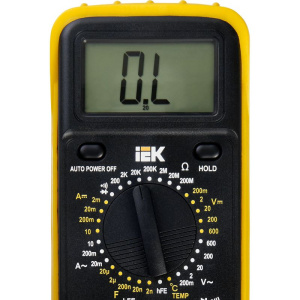 Мультиметр цифровой Professional MY62I IEK TMD-5S-062 Мультиметр цифровой Professional MY62I IEK TMD-5S-062
