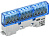 Шина нулевая N изол. на универс. держ. 6х9-12-С TEKFOR IEK TF-NN10-12-KL-K07