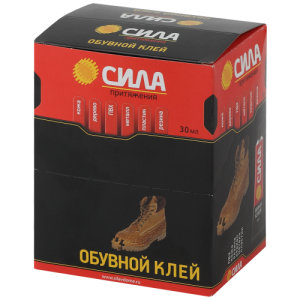Клей обувной 30мл туба ШБ СИЛА Б0035612 Клей обувной 30мл туба ШБ СИЛА Б0035612