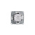 Переключатель проходной 1-кл. СП Glossa 10А IP20 (сх. 6а) 10AX с подсветкой механизм бел. SE GSL000163
