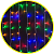 Гирлянда светодиодная 61 860 NGF-C01-288RGBY-8-1.5х1.5m-230-C8-TR-IP20 Navigator 61860