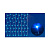 Гирлянда занавес светодиодная ULD-C2030-240/DTA BLUE IP20 с контроллером 240LED 2х3м прозр. син. Uniel 07942