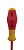 Отвертка диэлектрическая шлицевая SL3.0х0.5х100 Felo 91303090