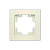 Рамка 1-м Афина сл. кость (ivory) Universal A0053-I