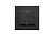 Выключатель 2-клав. Karea LINE STAR чер. Makel 86054003