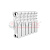 Радиатор OPTIMA L Version 2.0 Bm 350 10с (93шт/пал.) VALFEX FB-A350/10 L