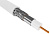 Кабель коаксиальный RG6 CCS 75Ом FPE PVC бел. (100м) GENERICA CC1-R6F1-111-100-G