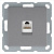 Розетка компьютерная 1-м RJ45 IP20 кат. 5E механизм алюм. Jasmart G6105S