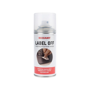 Средство для удаления наклеек LABEL OFF 150мл Rexant 85-0004 Средство для удаления наклеек LABEL OFF 150мл Rexant 85-0004