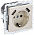 Розетка BRITE РЮш10-1-БрКр 16А с USB A+A 2.1А с заземл. защ. шторки механизм беж. IEK BR-R14-16-U21-D21-K10